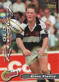1996 Futera Rugby Union #32 Elton Flatley Front